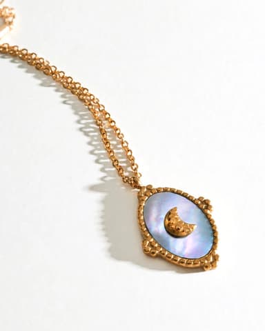 Mist Tide Pendant Necklace