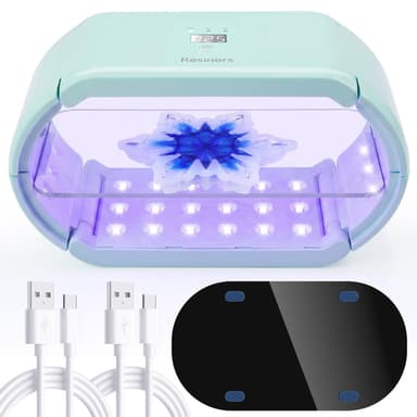 Resiners® Magnetic 360° Surround LED Coverage UV Light