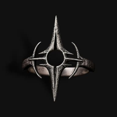Hollow Star Ring