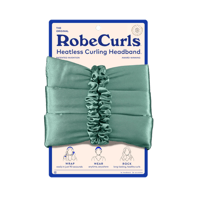 The Original Heatless Curling Headband - Teal