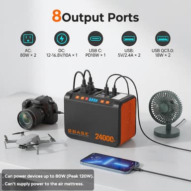 SBASE S81 Portable Power Station