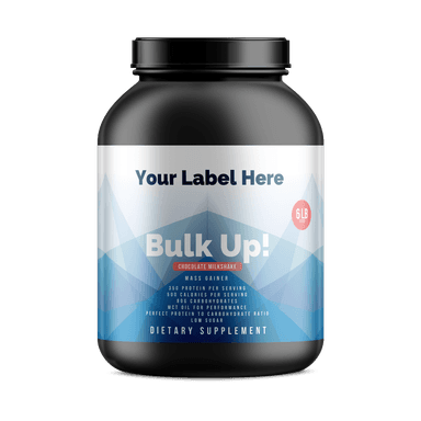 6lb Bulk Up! Mass Gainer Chocolate Milkshake w/Low Sugar