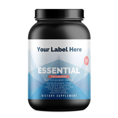 2.9lb Essential Meal Replacement Protein Vanilla Milkshake w/0% Added Sugar
