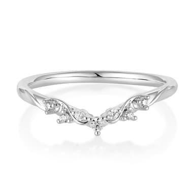custom made -Vintage 4-Prong Oval-Cut Moissanite Band Ring
