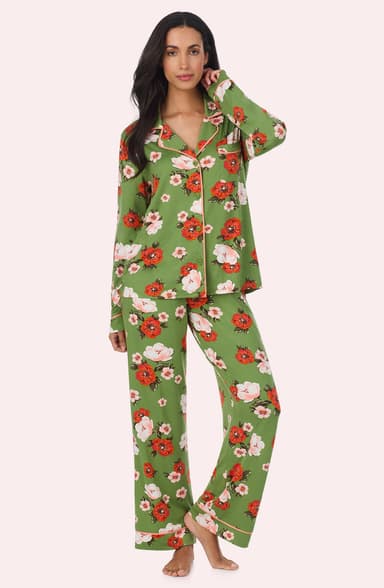 Stella Knit Pj Set In Autumn Blooms
