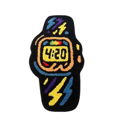 Digital Watch Tufted Rug