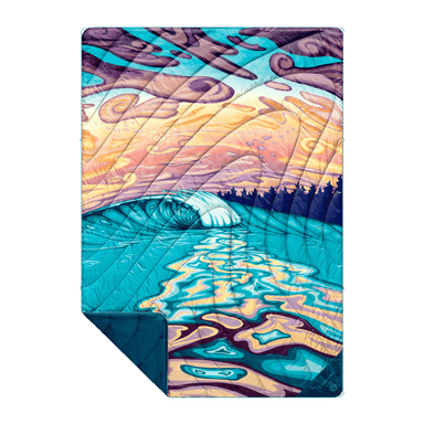 Original Puffy Blanket - Gianna Andrews - Tidal Reflections