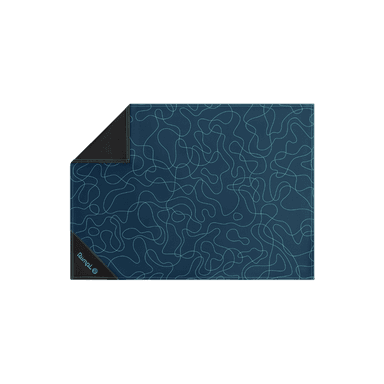 Pack Mat Micro - Puzzled Blue