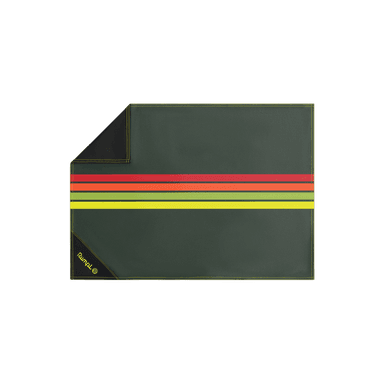Pack Mat Micro - Green Retro Stripes