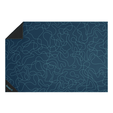 Pack Mat - Puzzled Blue