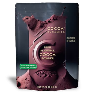CocoaDynamics™ – High Flavanol Cocoa Powder | Unsweetened &amp; Non-Alkalized
