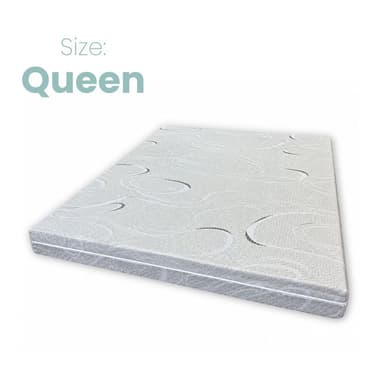 Queen Comfort 6" Mattress - Soft Bamboo-blend Fabric