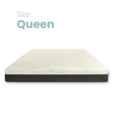 Queen Optimal 8" Mattress - Soft Bamboo-blend Fabric