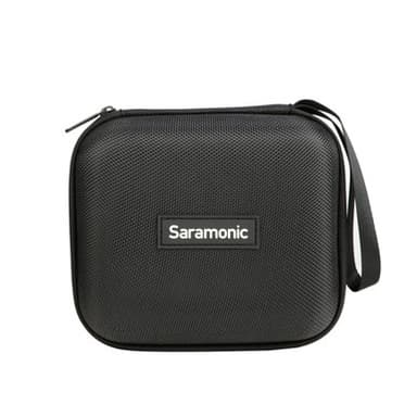SR-CS2 Zippered Clamshell Protective Case with Strap for Headset or Lavalier Mics &amp; Accessories