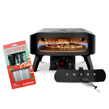 Cozze Rotating Pizza Oven (Starter Kit Bundle)
