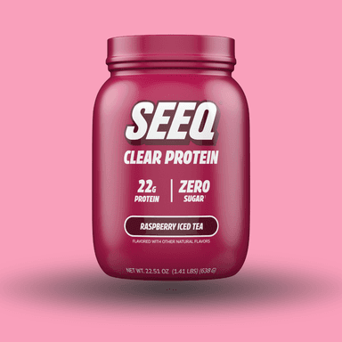 Clear Protein Raspberry Iced Tea