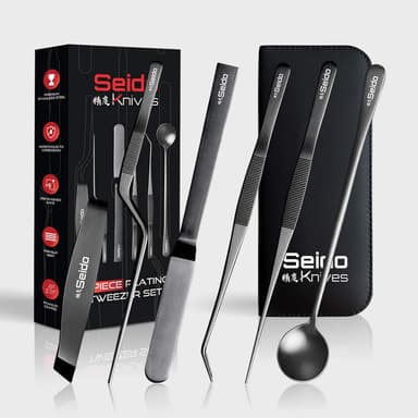6-piece Plating Tweezer Set