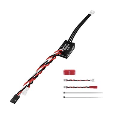 SEQURE ANT ESC V2 / 1520 Motor 2-4S 60A High Performance Outer Rotor Brushless Power Kit Programmable BEC 5A Small Size Suitable for 1/24, 1/18, 1/16 RC Climbin