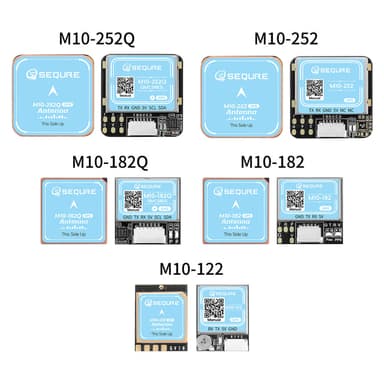 SEQURE M10-122 / M10-182 / M10-182Q / M10-252 / M10-252Q GPS Small Size Fast Positioning Betaflight INVA Ardupilot Fixed-wing Racing Drone FPV Return QMC5883 Co