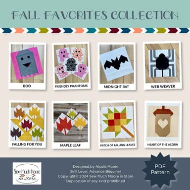 🍂 Fall Favorites Collection - PDF Pattern