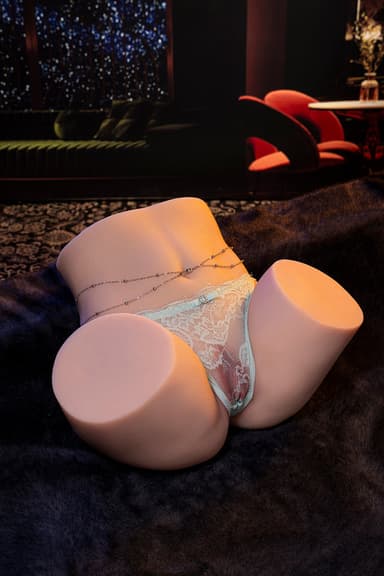 Ravenna 1.08ft/ 33cm TPE Real Size Big Butt Female Tor Sex Doll For Men