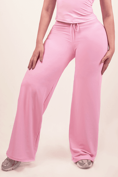 Legging Wide Leg Pink