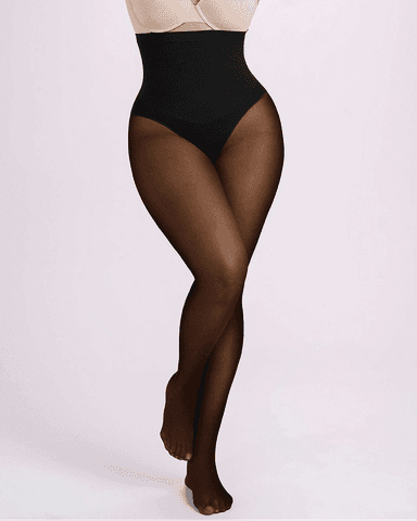 Defineline™ High-Waisted Micronet Shaping Tights