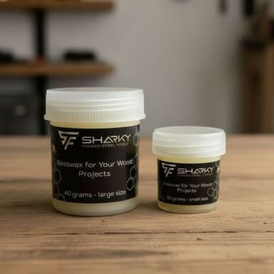 Beeswax Wood Finish – Natural Wood Conditioner for Tool Handles & Carving Projects