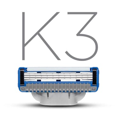 K3 Three Blade Cartridge Packs
