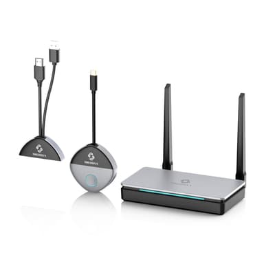 Wireless HDMI for Screen Sharing | USB-C & HDMI Dual Input | WHD-5000