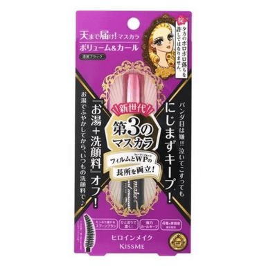 Isehan Kiss Me Heroine make Volume & Curl Mascara Advanced Film – 01 Black 6g