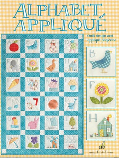 Alphabet Appliqué eBook by Amy Barickman-AB12305