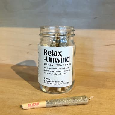 Relax + Unwind Herbal Tea Tokes