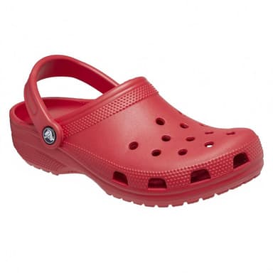 Men's Classic Casual Clogs In Varsity Red