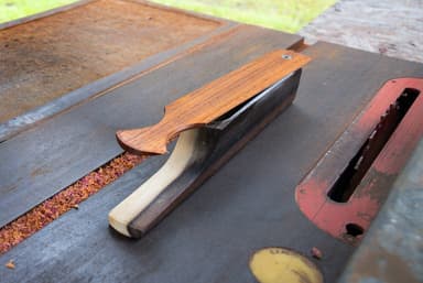 Bruh Lane Long Paddle Box Sapele Over Poplar