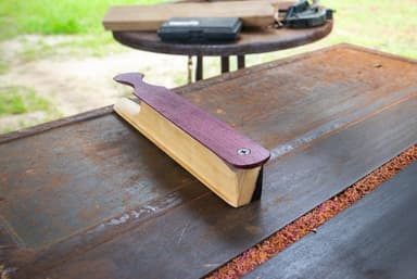 Bruh Lane Long Paddle Box Purple Heart Over Poplar