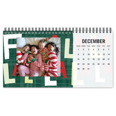 Bold Type Desk Calendar