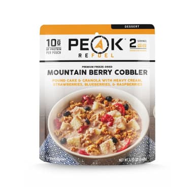 Peak Refuel | MOUNTAIN BERRY COBBLER