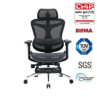 Sihoo Doro C300 Ergonomic Office Chair With Footrest