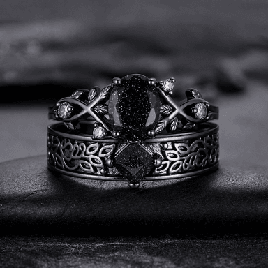 Twilight Ivy Ring - Night Sky
