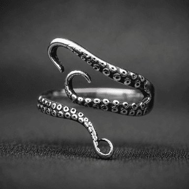 Gothic Ring - Tentacle