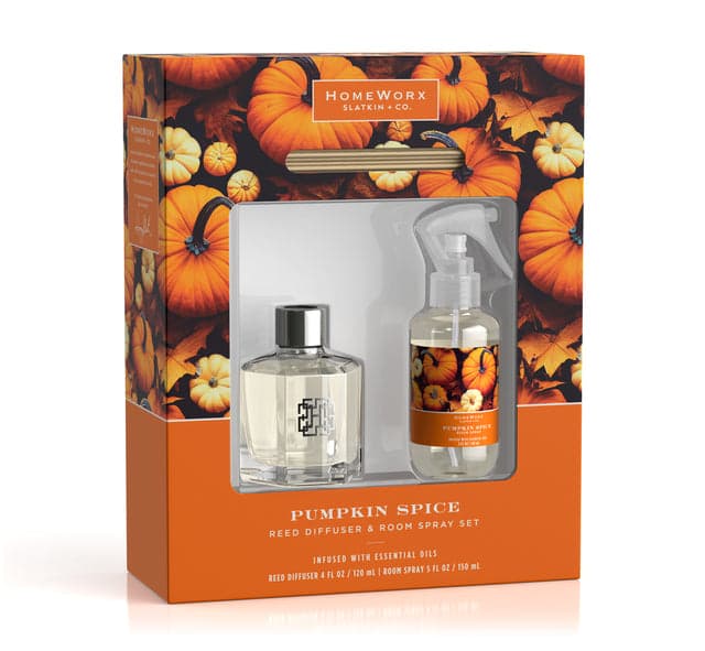Pumpkin Spice Reed Diffuser & Room Spray Gift Set