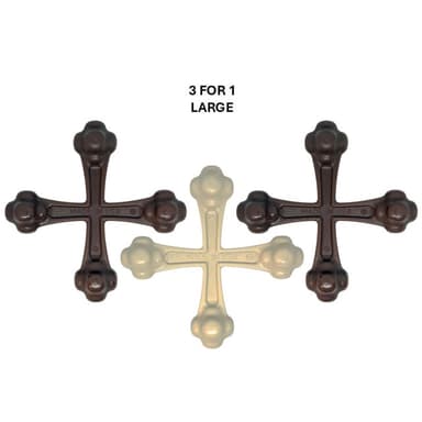 Quad Bone Nylon Chew Toy 3-Pack | Durable Dog Bone for Aggressive Chewers | USA Made | SodaPup