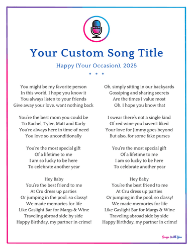 [First Dance] Song Lyrics Page
