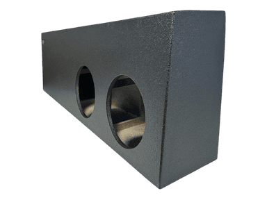 SoundSkins Enclosures | Dodge RAM 2006 - 2024 MEGA Cab AND Regular Cab Dual 8" Ported - Premium USA Made Subwoofer Box with Bed Liner Spray Finish