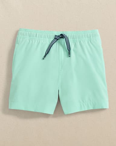 Boys Solid Maritime Swim Trunk - Garden Grove