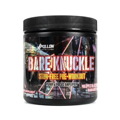 Bare Knuckle - Non-Stimulant Nitrate Infused Pre-Workout V6 ( Pineapple Blackberry Margarita )