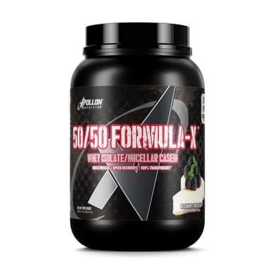 50% Whey & 50% Casein Formula X Protein Blend 2 LBS  ( Blueberry Cheesecake )