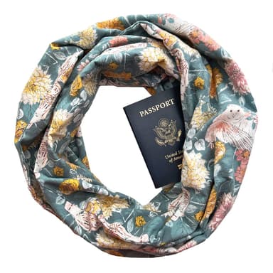Everything's Owl Right Flannel Scarf