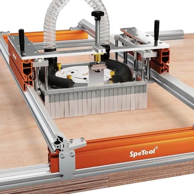 SpeTool UK S03003 Slab Flattening Mill –d with Advanced Dust Collection System
